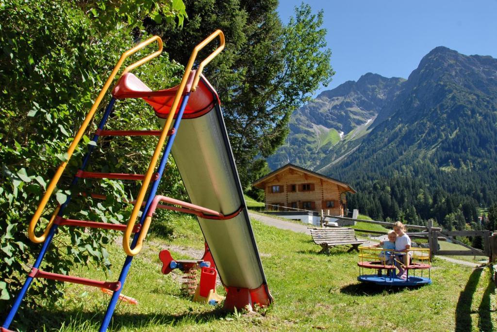 Gasthof Alpenblick Hotell Hirschegg  Exteriör bild